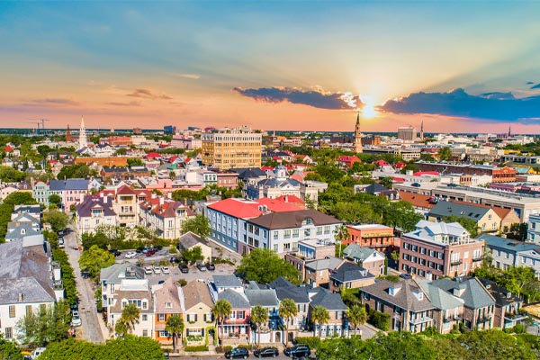 Charleston is a romantic place. The southern charm seems to ooze from the old trees and hang in the air along side the gas lit lanes.